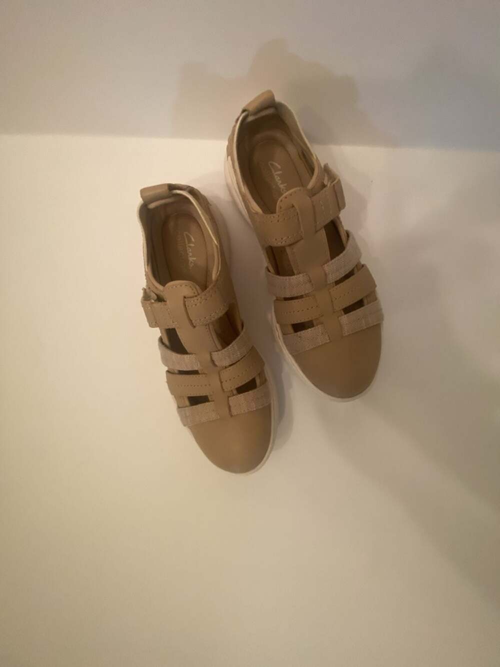 Clarks Collection Teagan Step Sand Leather Women's Sandals